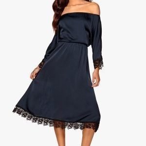 Make Way Sophia-Lie Dress Midnight blue / Black