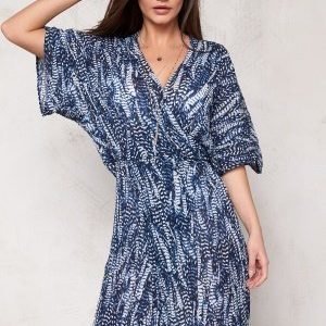 Make Way Suki Dress Dark blue / White / Patterned