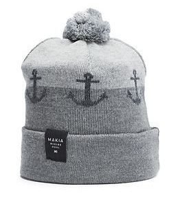 Makia Anchor Cap Grey