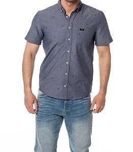 Makia Anchors S/S Shirt Blue