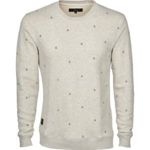 Makia Anchors Sweatshirt Collegepaita