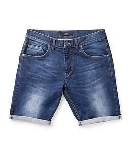 Makia Denim Shorts Washed Blue