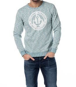 Makia Harbour Sweatshirt Light Blue