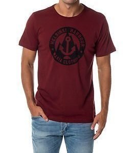 Makia Harbour T-Shirt Burgundy