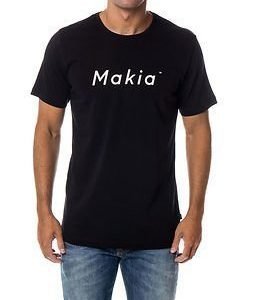 Makia Italic T-shirt Black