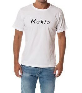 Makia Italic T-shirt White