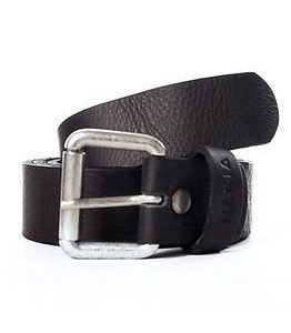 Makia Leather Belt Black