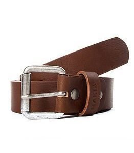 Makia Leather Belt Brown