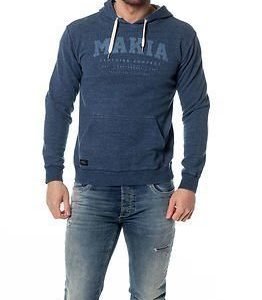 Makia Makia Hooded Sweatshirt Washed Indigo