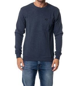 Makia Pocket Sweatshirt Blue