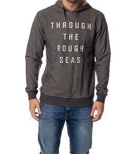 Makia Rough Seas Hooded Sweatshirt Grey