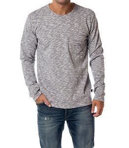 Makia Rough Seas Pocket Long Sleeve Blue-White