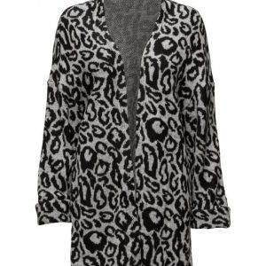 Mango Animal Print Cardigan neuletakki