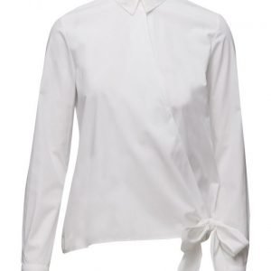 Mango Bow Poplin Shirt pitkähihainen paita