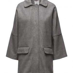 Mango Cocoon Wool-Blend Coat villakangastakki