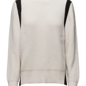 Mango Contrast Trim Sweater neulepusero