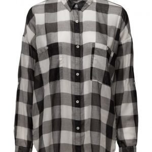 Mango Cotton Shirt pitkähihainen paita