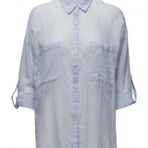 Mango Cotton Shirt pitkähihainen paita