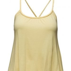 Mango Crisscross Strap Top