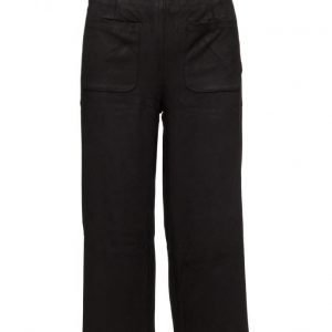 Mango Crop Trousers leveälahkeiset housut