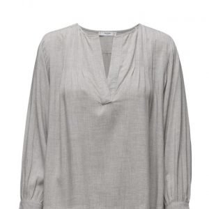 Mango Decorative Pleat Blouse pitkähihainen pusero