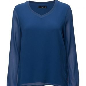 Mango Double-Layer Blouse pitkähihainen pusero