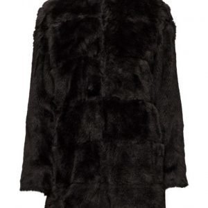 Mango Faux Fur Coat tekoturkki