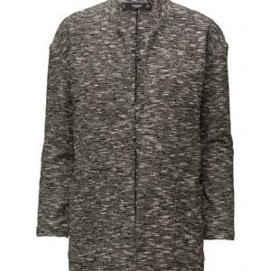 Mango Flecked Cotton-Blend Jacket kevyt päällystakki