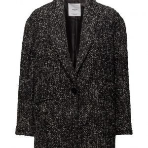 Mango Flecked Wool-Blend Coat villakangastakki