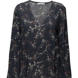 Mango Floral Print Blouse pitkähihainen pusero