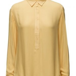 Mango Flowy Blouse pitkähihainen pusero