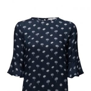 Mango Flowy Printed Blouse pitkähihainen pusero