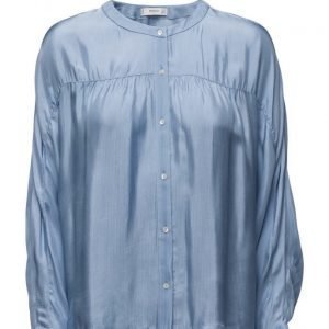 Mango Flowy Shirt pitkähihainen pusero