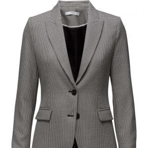 Mango Houndstooth Wool-Blend Blazer bleiseri