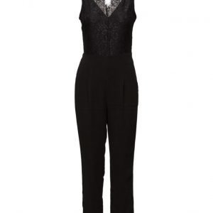 Mango Lace Panel Jumpsuit haalari