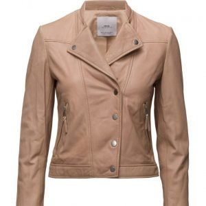 Mango Leather Jacket nahkatakki