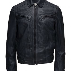 Mango Man Leather Aviator Jacket nahkatakki