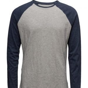 Mango Man Raglan Sleeve T-Shirt pitkähihainen t-paita