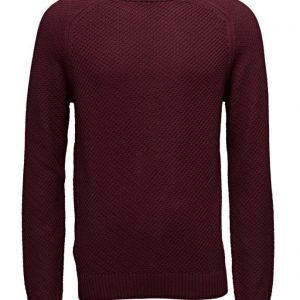 Mango Man Reverse-Knit Cotton Sweater pyöreäaukkoinen neule