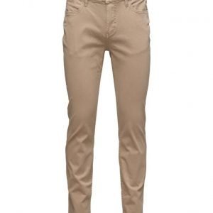 Mango Man Slim-Fit 5 Pocket Garment-Dyed Trousers