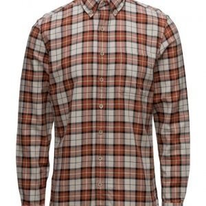 Mango Man Slim-Fit Madras Check Shirt