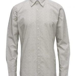 Mango Man Slim-Fit Printed Cotton Shirt