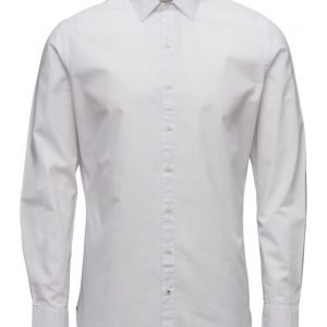 Mango Man Slim-Fit Textured Cotton Shirt