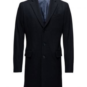 Mango Man Tailored Wool-Blend Overcoat villakangastakki