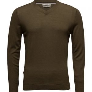 Mango Man V-Neck Wool Sweater v-aukkoinen neule