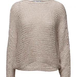 Mango Openwork Wool-Blend Sweater neulepusero