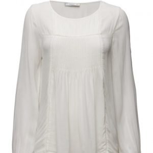 Mango Pleated Panel Blouse pitkähihainen pusero