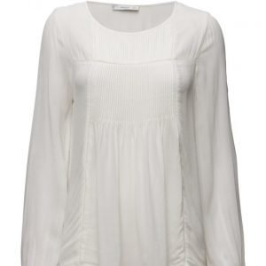 Mango Pleated Panel Blouse pitkähihainen pusero