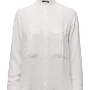 Mango Pockets Flowy Shirt pitkähihainen pusero