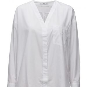 Mango Poplin Shirt pitkähihainen paita